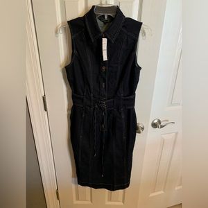NEW WITH TAGS—Stunning denim and Lycra dress